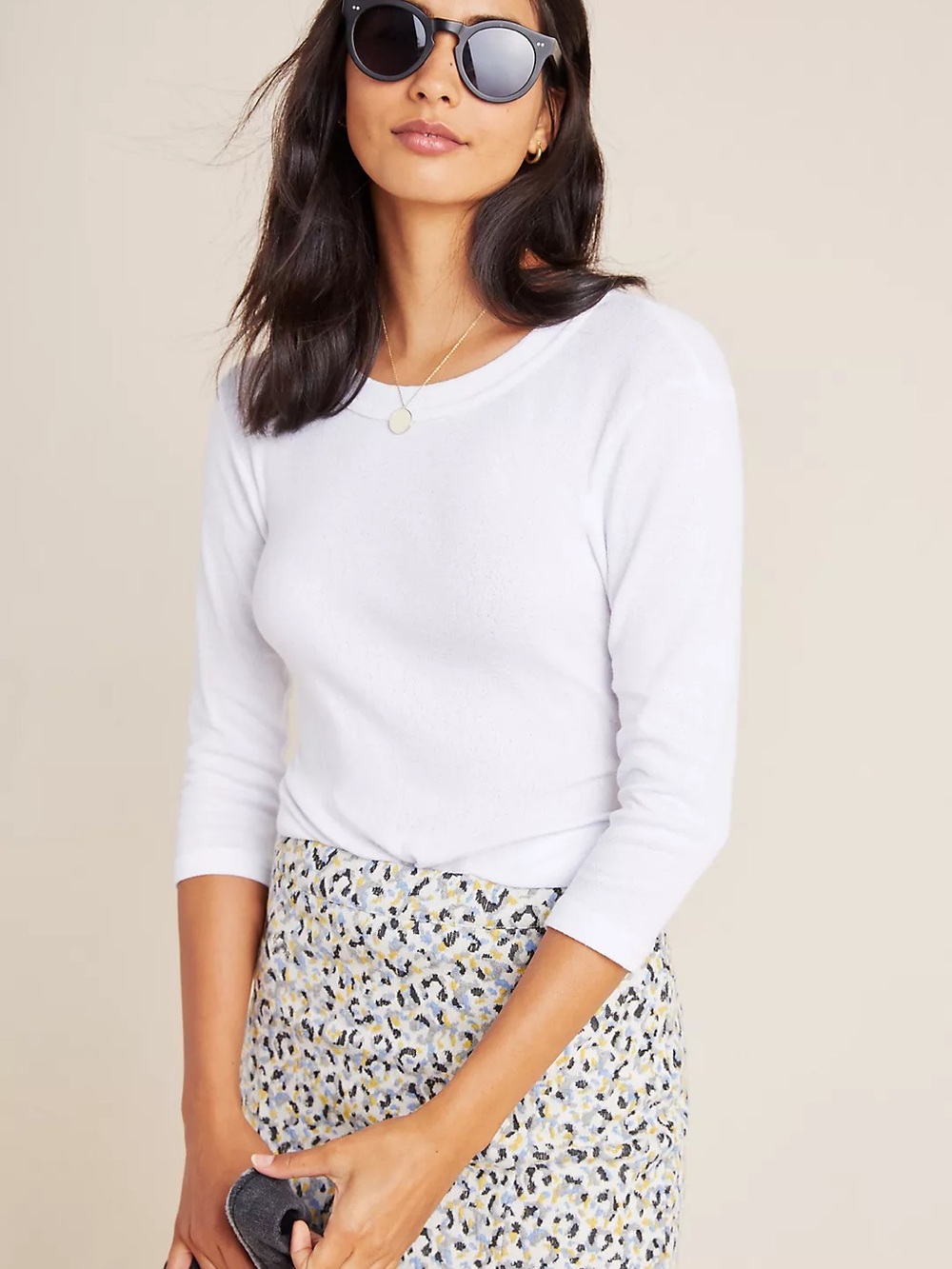 Michael Stars for Anthropologie Dora Shine Tee